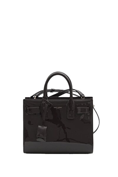 Yves Saint Laurent حقيبة YSL Patent Nano Sac De Jour مقاس 26*22*9 سم