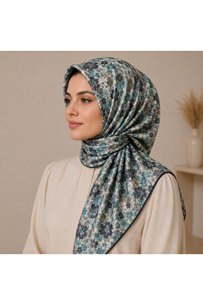 ZER Organic Pamuklu Soft Eşarp Çıtır Çiçek Desen
