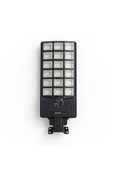 Panther 200W Solar LED Sokak Lambası 12000 Lümen Hareket Sensörlü Kumandalı 1...