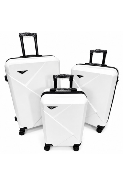 Rovitech Set de 3 trolere din ABS, mari 73 cm + medii 65 cm + de cabină 55 cm...