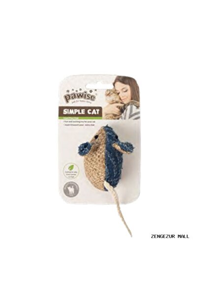 Pawise Zengezur Simple Cat Straw (163025) Toy Mouse