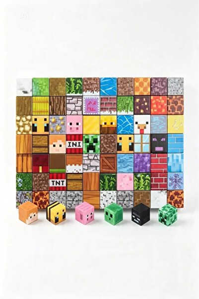 Generic Brand Joc de Constructie Module World Tip Minecraft, Blocuri Cuburi s...