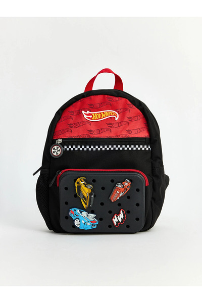 LC Waikiki Black Printed Boy's Backpack