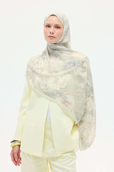 cs camellia scarf Σάλι Αμόρα Κράσ - Ελιά