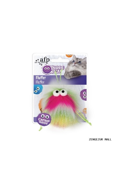 Afp Zengezur Furry Ball - Furry Colorful Mouse (174021) Toy Pink