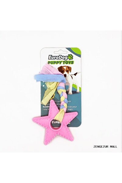 Eurodog Zengezur Puppy t Pink Star Tooth (172206) Scratch Toy.