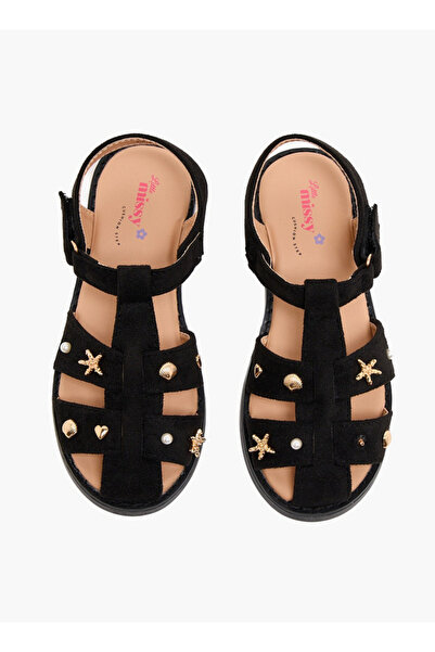 Little Missy Girls Embellished Sandals