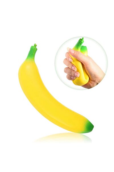 vattara Squishy Muz Yeni Meyve Serisi Sukuşi Banana Slow Yavaş Yükselir Stres...