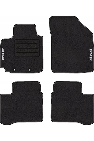 NO BRAND Covorașe auto cu logo 4x4 pentru Suzuki Swift V (2010 - 2017) set co...