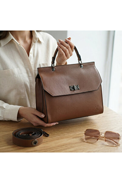 valentina victoria Valvic Genuine Leather Large Size Women's Handbag.