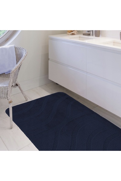 NO BRAND COVORAȘE DE BAIE cu decupaj Symphony Sapphire Set 50 cm x 80 cm și