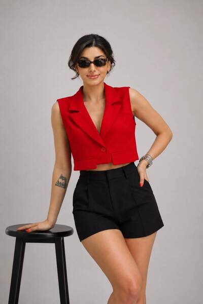 Gigi Wardrobe Livia Crop Yelek