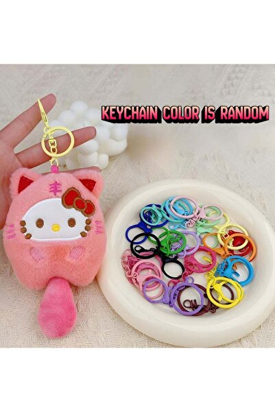 Hello Kitty دمية هيلوكيتي، سلسلة مفاتيح ناعمة للحقائب وحقائب الظهر والمفاتيح