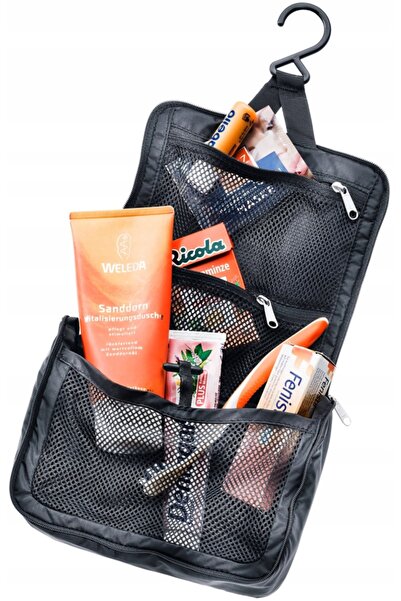 Deuter WASH CENTER LITE I GEANTĂ DE COSMETICE DE CĂLĂTORIE - NEGRU