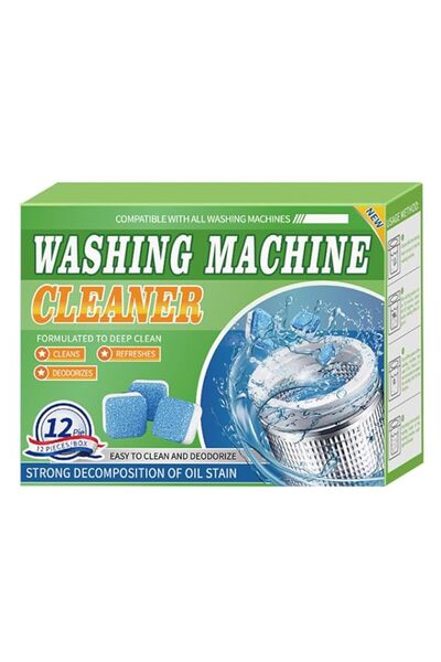 Generic Brand Washing Machine Cleaner Descaler 12 Pack - Deep Cleaning Tablet...