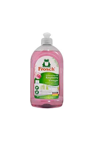 Generic Brand Frosch Dishwashing Gel Raspberry 500ml - Effective Grease Remov...