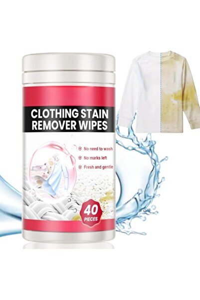 Generic Brand NALACAL 40PCS Instant Clothing Stain Remover Wipes, Individuall...