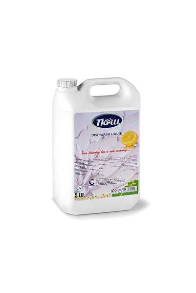 Generic Brand Thrill Dish Wash Liquid, 5L – Powerful Grease Removal, Lemon Fr...