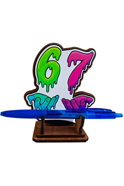 OEM Figurina Six Seven Meme 12 cm, lemn
