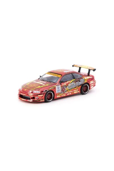 Toyota Mașină model Soarer Vertex Ridge Roșu 2025 la scară 1:64 de la Tarmac ...