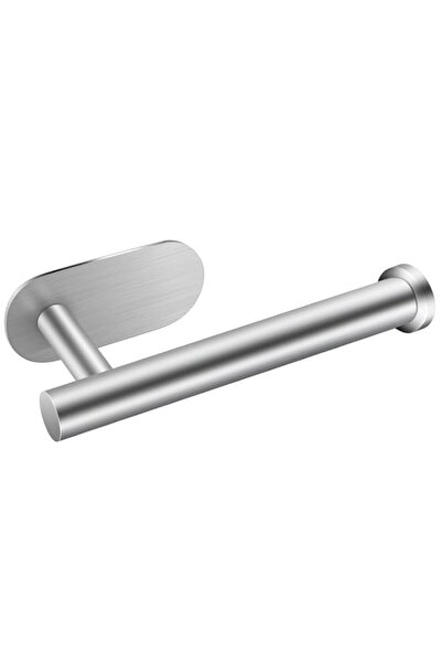Generic 2 Pcs Toilet Roll Holder with Self Adhesive Wall Mounted, Stainless S...