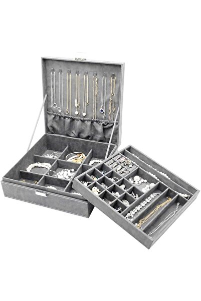 Generic Brand ProCase Jewelry Box Organizer for Women Girls, Two Layer Jewelr...