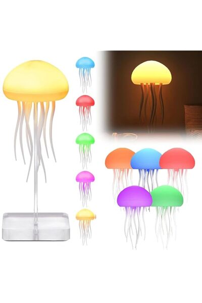 Generic Brand Enchanting LED Jellyfish Lamp, RGB Gradient with Voice Control,...