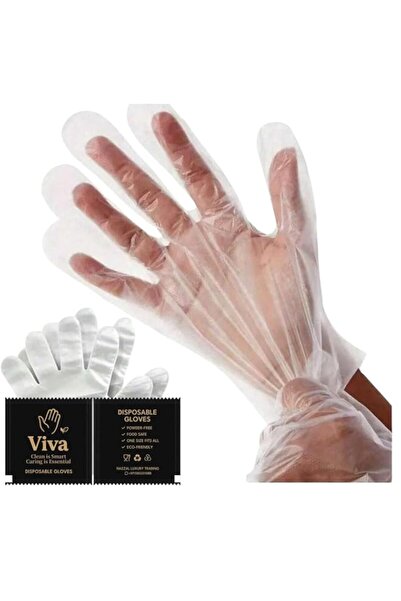 Generic Viva Disposable Gloves – 400 Pieces (200 Pairs) Individually Packed –...