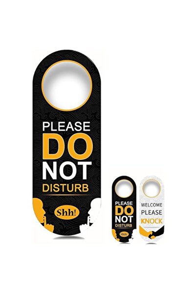 Generic Do Not Disturb Door Sign, Azonee Double-Sided PVC Privacy Hanger, Pre...
