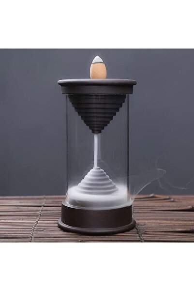 Generic Brand Hourglass Backflow Incense Burner, Waterfall Incense Holder wit...