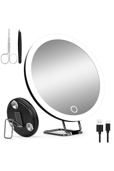 Generic Beauenty 30x Magnifying Makeup Glass,Portable Travel Makeup Mirror,Wi...