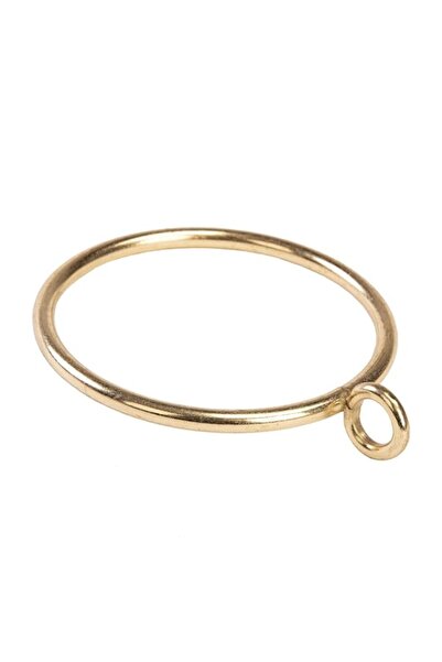 Generic Curtain Rings with Eyelet for Curtain Rods 1.5 Inch Inner Diameter Me...