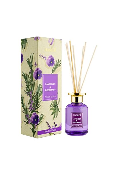Generic Brand Hamidi Lavender & Rosemary Reed Diffuser 150ml Scented Stick Se...