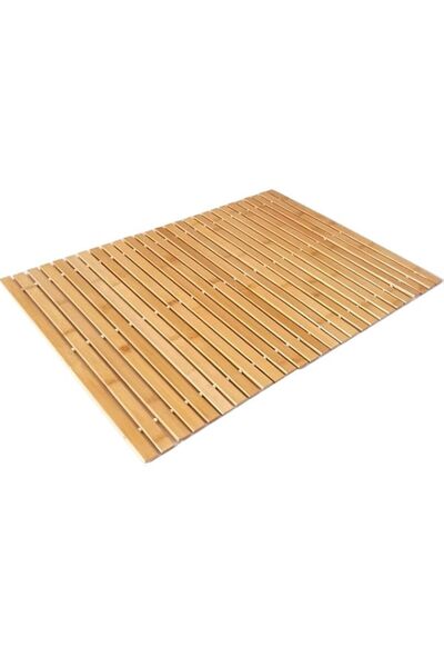 Generic HJJKKH Bamboo Bath Mat with 19.7X31.5 inch,Nature Bamboo Bathroom Mat...