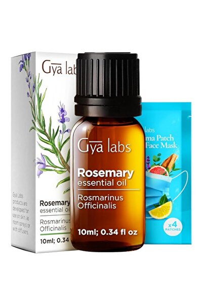Generic Gya Labs Rosemary Essential Oil - 10 ml - 100% Pure Rosemary Oil for ...