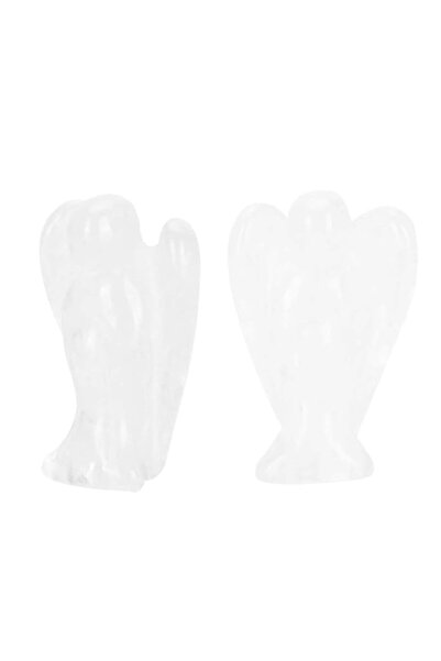 Generic Brand Angel Figurines, Angel Light with Simple Carving Transparent An...