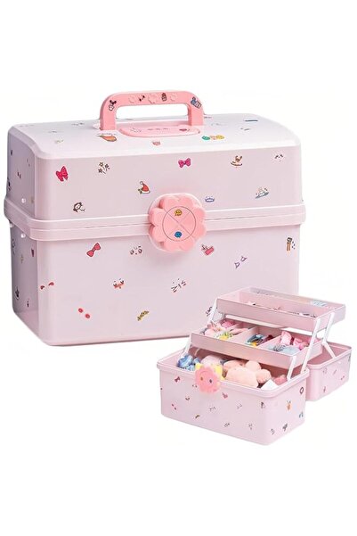 Generic Brand Joyzzz Hair Accessories Organizer, Durable ABS Storage Box with...