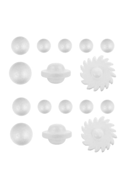 Generic Brand 4 Sets Solar System Model Foam Ball Kit Solar System Polystyren...