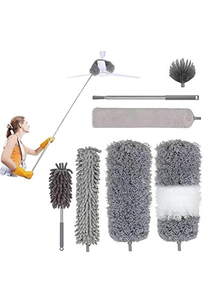 Generic URbazaar Microfiber Dust Brush, Duster Kit with Extension Pole, Remov...