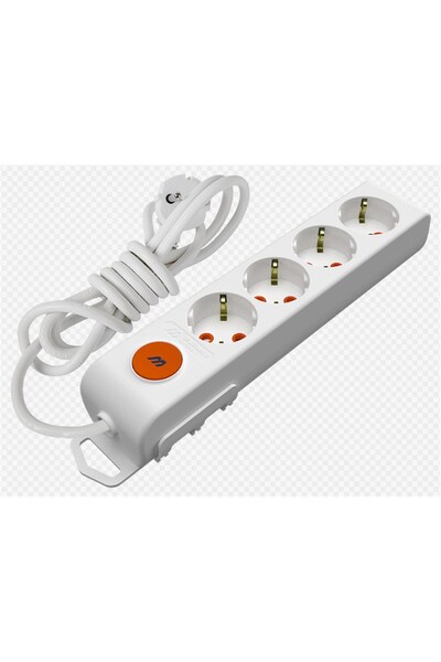 Mutlusan Rı-Tech 4-Outlet 3m Grounded Group Socket (001 175 420002 03 00)