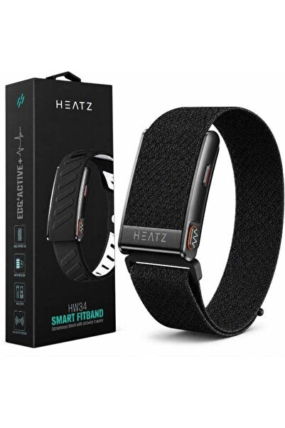 HEATZ HW34 سوار ذكي للياقة البدنية مع تخطيط القلب ECG، أكثر من 120 وضعًا رياض...