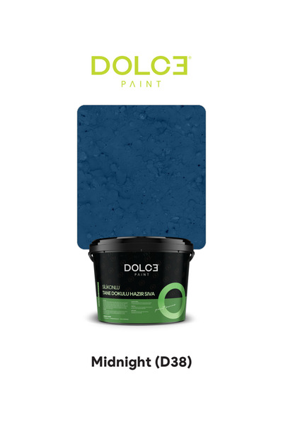 dolce boya Dolce Tane Dokulu Hazır Sıva — Silikonlu, Su İtici Dış Cephe Dekor...