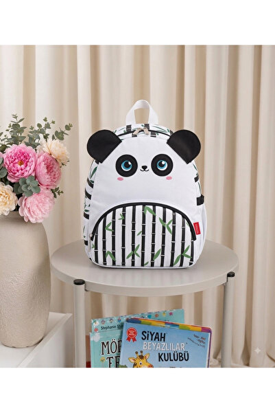 Alvadonna Panda Patterned Nursery and Kindergarten Backpack