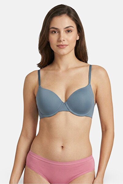 RENE ROFE Women 3 Pieces Plain Underwired Padded Bra, Multicolor