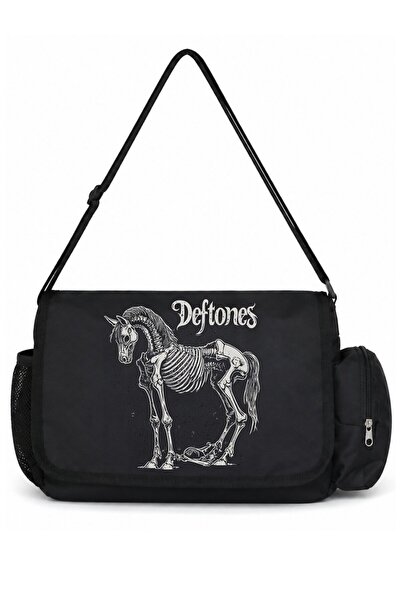 SEVBANO Deftones Rock Metal Music Band Geantă multifuncțională unisex imprima...
