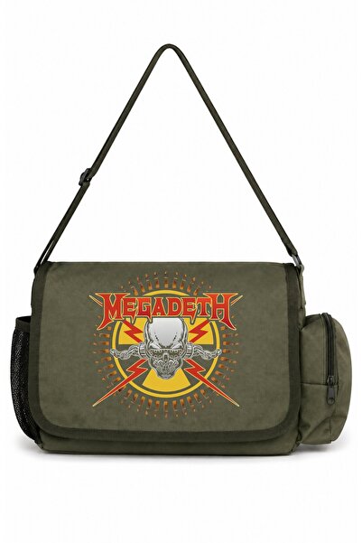SEVBANO Megadeth Rock Metal Music Band Τυπωμένη τσάντα πολλαπλών χρήσεων Unis...