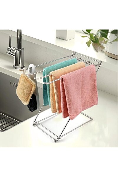 Generic Kitchen Towel Holder Stand, Z-Shaped Dish Towel Holder & Organizer fo...