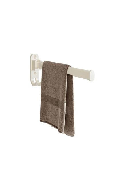 Generic 1pcs FoldingTowel Rack,Towel Bar Folding Holder with Hook,Rustproof O...