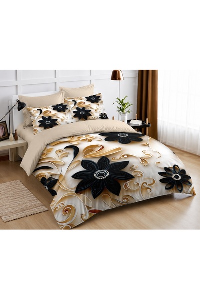 CHIRASO Bedding Set, 5D, Finet, Stretchy Sheet 180x200cm, Duvet Cover 220x240...