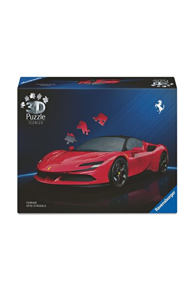 RAVENSBURGER 3D Puzzle: Iconics – Ferrari SF90 Stradale (108 pieces) (12008041)